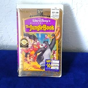 Walt Disney The Jungle Book VHS NWT